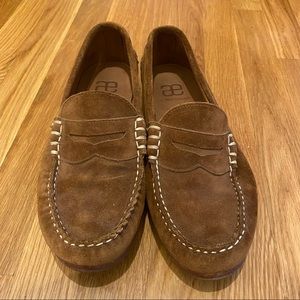 Allen Edmonds Sea Island Slip on Tan Suede Loafer